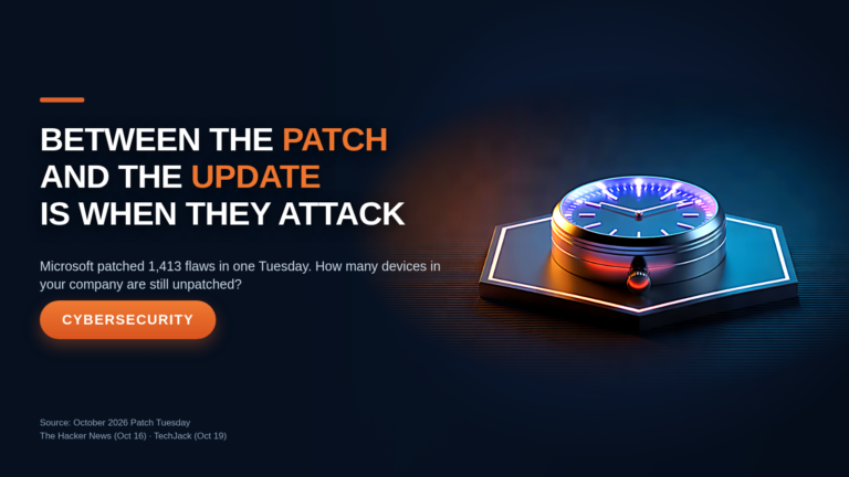 Between the patch and the update is when they attack you